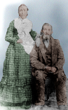 William George Palmer (1821 - 1891) and Emma Bateman (1841 - 1912)