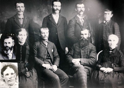 Edwin Whiting (1809 - 1890) and Mary Elizabeth Cox (1826 - 1912) Family